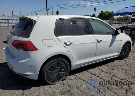 2016 Volkswagen E-Golf Se из США, поврежденный, VIN WVWKP7AU3GW915639